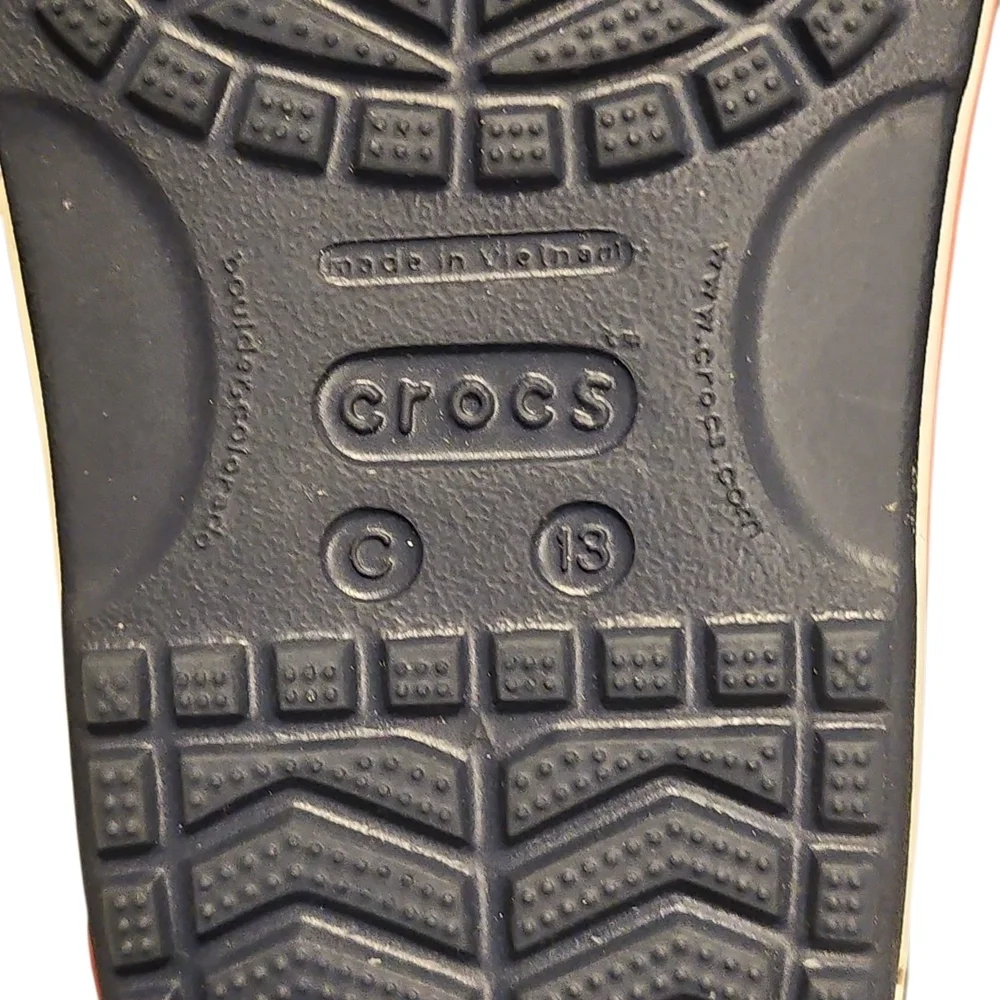 CROCS Blue/White Sandals